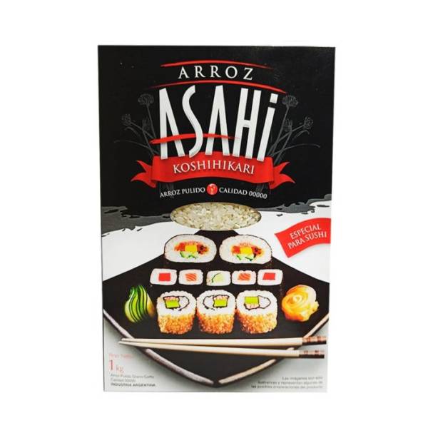 ASAHI Arroz para Sushi x 1 KG.
